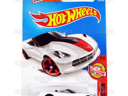 14 Corvette Stingray #107 white - 2016 Hot Wheels Sale