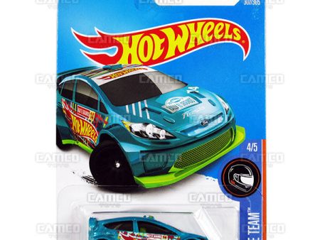 12 Ford Fiesta #307 teal - 2017 Hot Wheels Online Sale