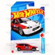 Honda Civic Custom #204 red - 2022 Hot Wheels Online