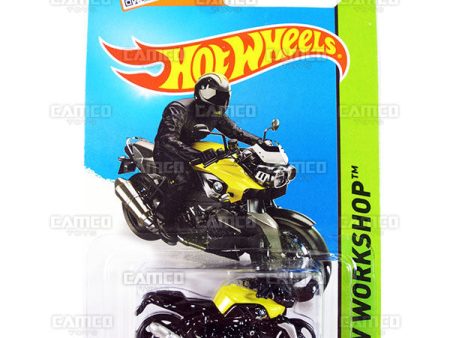 BMW K 1300 R #190 yellow - 2015 Hot Wheels Online