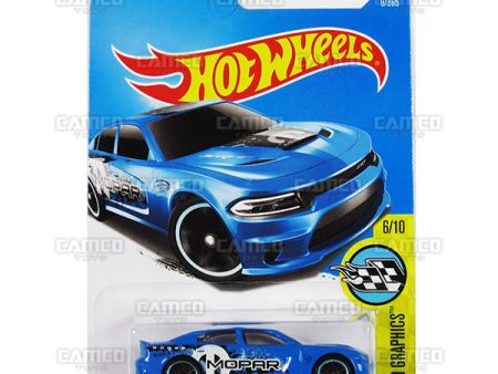 15 Dodge Charger SRT #9 blue - 2017 Hot Wheels Hot on Sale