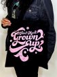 Grown Up Tote For Sale