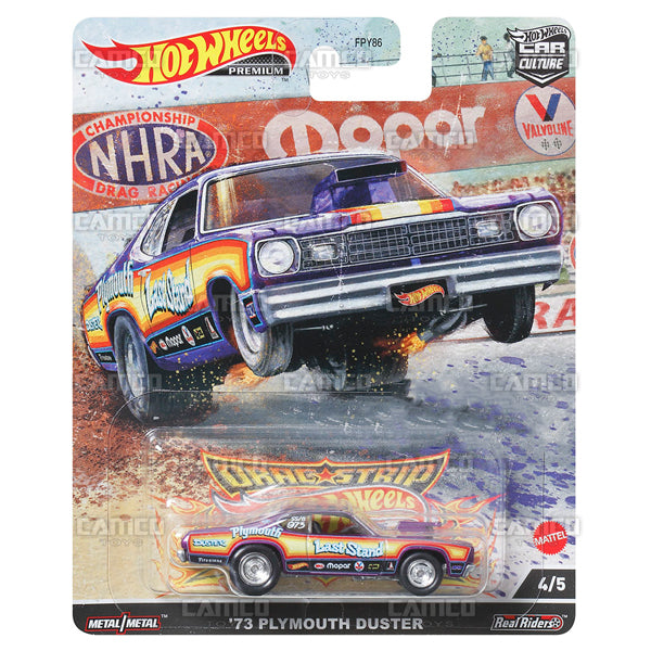 73 Plymouth Duster #4 - 2022 Hot Wheels (Drag Strip) Online now