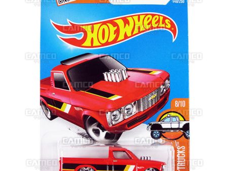 Custom 72 Chevy Luv #148 red - 2016 Hot Wheels Online