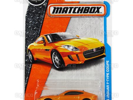 15 Jaguar F-Type Coupe #15 orange - 2016 Matchbox Supply