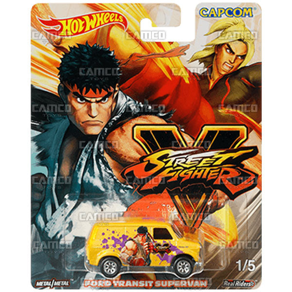 Ford Transit Supervan - 2018 Hot Wheels (Street Fighter) Cheap