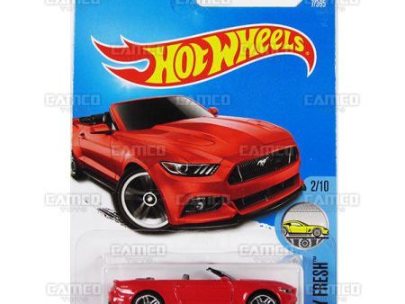 2015 Ford Mustang GT Convertible #7 red - 2017 Hot Wheels Online Hot Sale