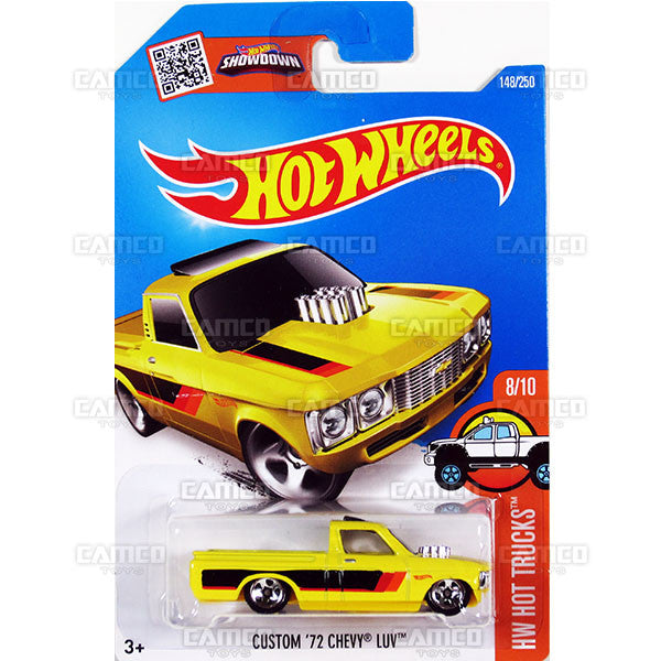 Custom 72 Chevy Luv #148 Yellow - 2016 Hot Wheels Sale