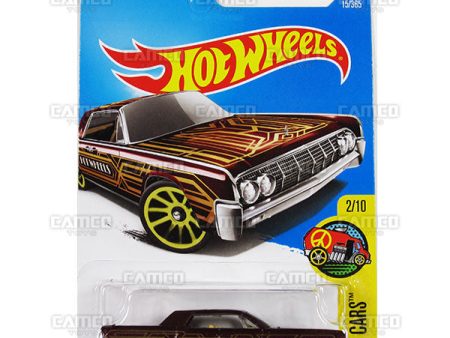 64 Lincoln Continental #15 brown - 2017 Hot Wheels Discount