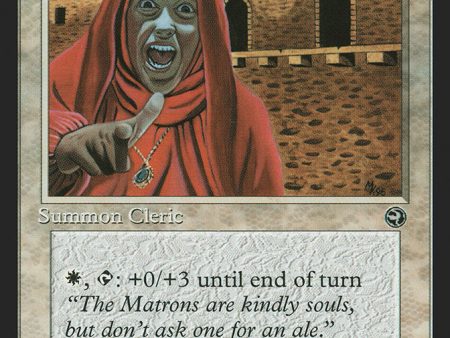 Abbey Matron (Halina Flavor Text) [Homelands] Hot on Sale