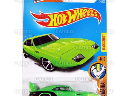 69 Dodge Charger Daytona #124 green - 2016 Hot Wheels Fashion