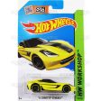 14 Corvette Stingray #233 yellow - 2015 Hot Wheels For Discount