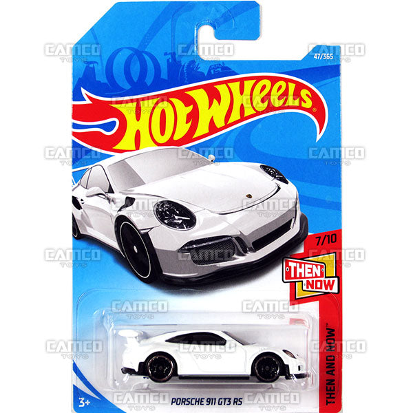 Porsche 911 GT3 RS #47 white - 2018 Hot Wheels Sale