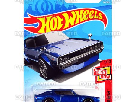 Nissan Skyline 2000 GT-R #118 blue - 2018 Hot Wheels For Sale