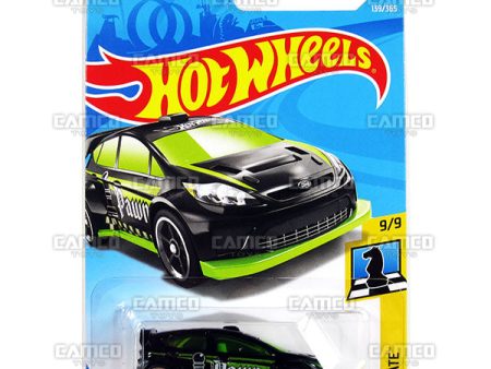 12 Ford Fiesta #139 black green - 2018 Hot Wheels Sale