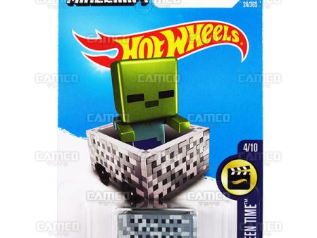 Minecart #24 Minecraft - 2017 Hot Wheels Cheap