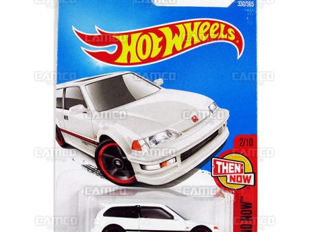 90 Honda Civic EF #330 white - 2017 Hot Wheels Online now