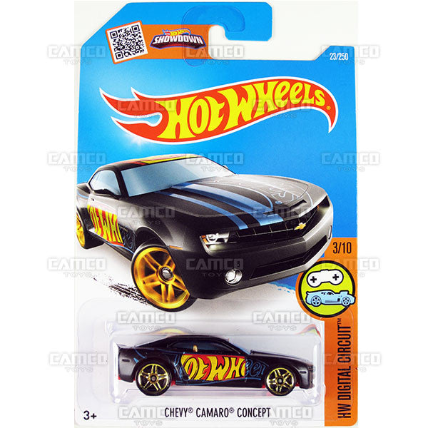 Chevy Camaro Concept #23 black - 2016 Hot Wheels Online now