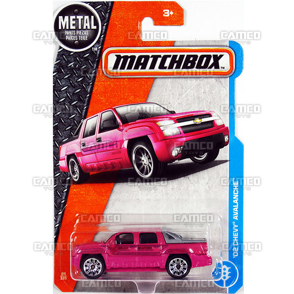 02 Chevy Avalanche #24 - 2017 Matchbox on Sale