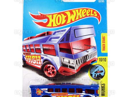 Hot Wheels High #93 blue - 2017 Hot Wheels Hot on Sale