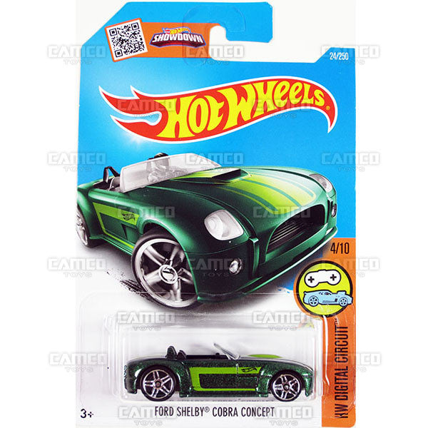 Ford Shelby Cobra Concept #24 green - 2016 Hot Wheels Online now