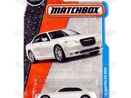 15 Chrysler 300 #22 white - 2017 Matchbox For Sale