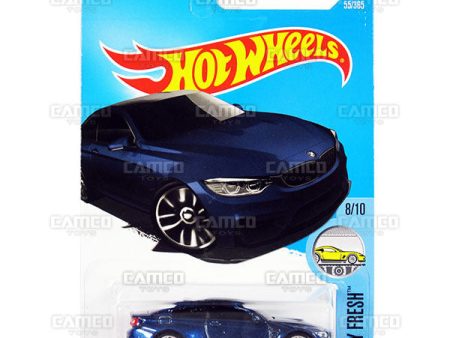 BMW M4 #55 blue - 2017 Hot Wheels For Discount