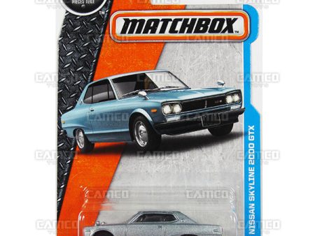 71 Nissan Skyline 2000 GTX #5 grey - 2016 Matchbox Discount