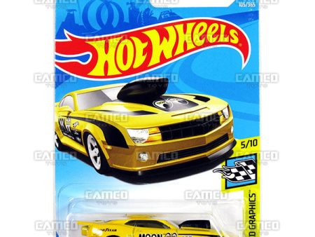 10 Pro Stock Camaro #105 yellow - 2018 Hot Wheels For Sale