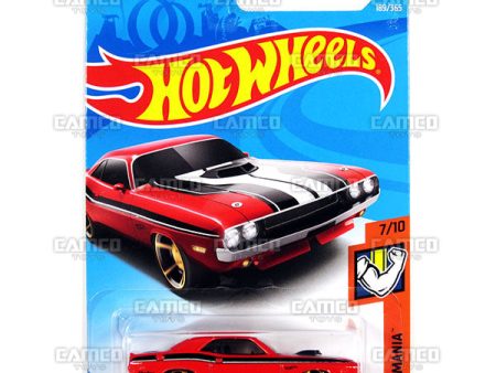 70 Dodge Hemi Challenger #189 red - 2018 Hot Wheels Online