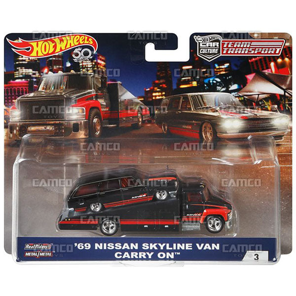 69 Nissan Skyline Van Carry On - 2018 Hot Wheels Fashion