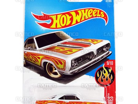 68 Plymouth Barracuda Formula S #87 white - 2017 Hot Wheels Online