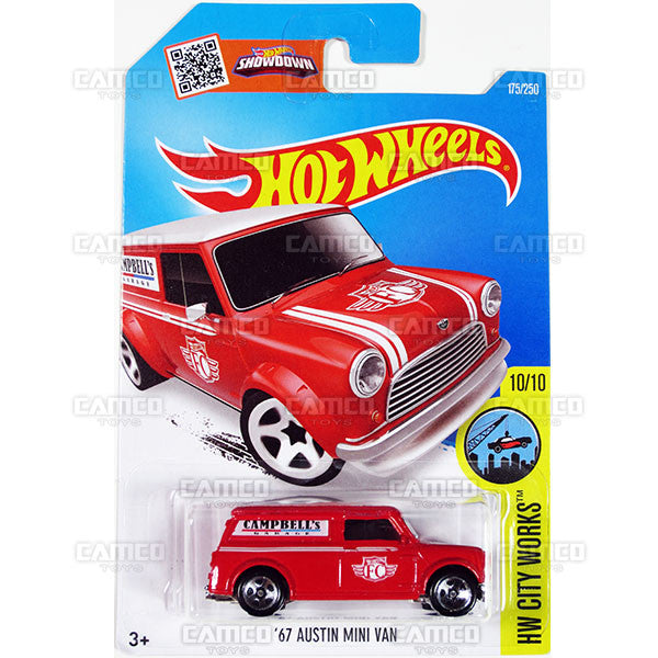 67 Austin Mini Van #175 red - 2016 Hot Wheels Online Sale