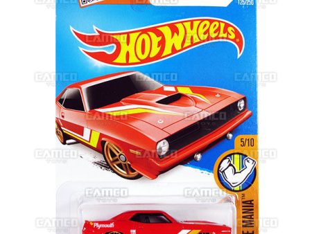 70 Plymouth AAR Cuda #125 red - 2016 Hot Wheels Hot on Sale