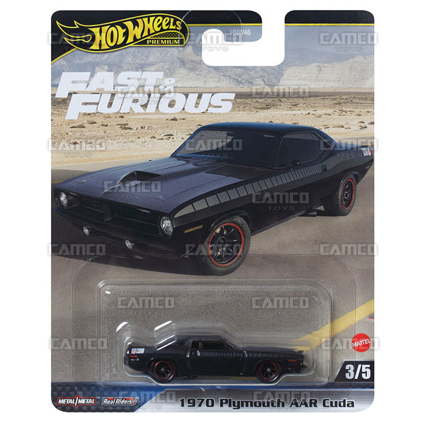 1970 Plymouth AAR Cuda 3 5 - 2024 Hot Wheels (Fast & Furious) Supply