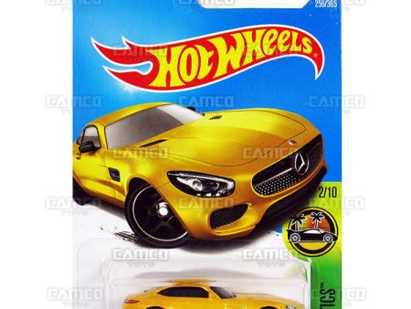 15 Mercedes - AMG GT #256 yellow - 2017 Hot Wheels Supply