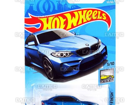 2016 BMW M2 #121 blue - 2018 Hot Wheels on Sale