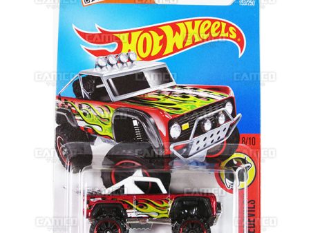 Custom Ford Bronco #153 red - 2016 Hot Wheels Cheap