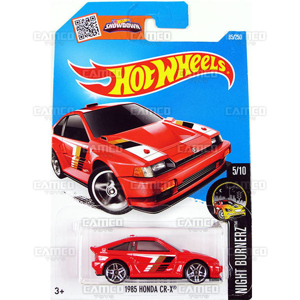 1985 Honda CR-X #85 red - 2016 Hot Wheels Supply