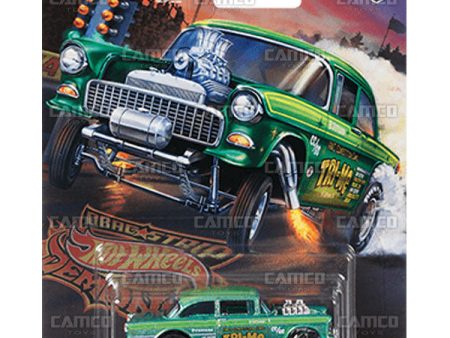 55 Chevy Bel Air Gasser - 2018 Hot Wheels (Drag Strip Demons) Fashion