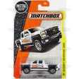 14 Chevy Silverado 1500 #59 white - 2016 Matchbox on Sale