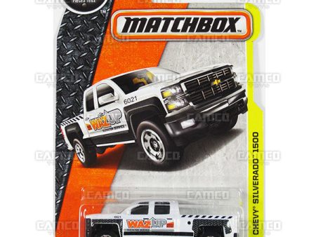 14 Chevy Silverado 1500 #59 white - 2016 Matchbox on Sale