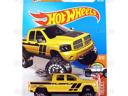 Dodge Ram 1500 #144 Yellow - 2016 Hot Wheels Cheap