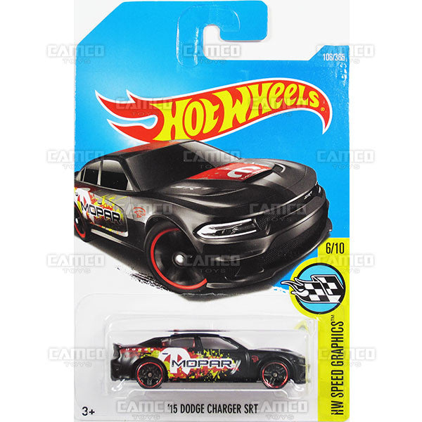 15 Dodge Charger SRT #106 black - 2017 Hot Wheels Online Sale