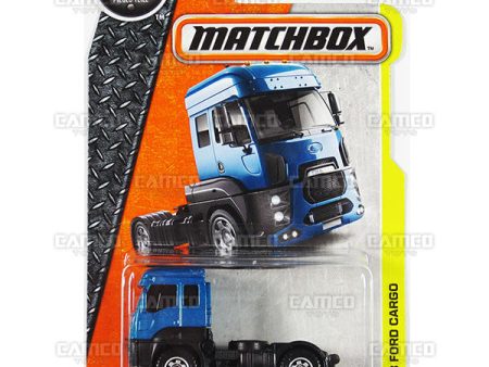 13 Ford Cargo #34 blue - 2016 Matchbox on Sale