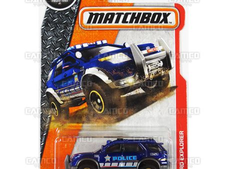 Ford Explorer #80 blue - 2016 Matchbox Online Hot Sale