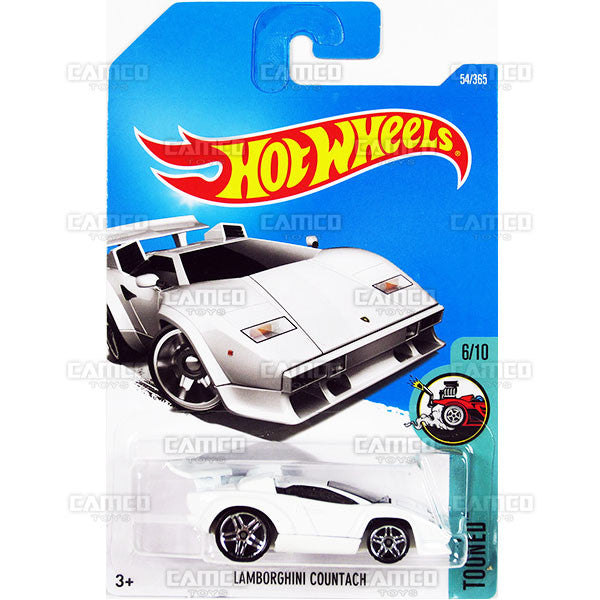 Lamborghini Countach #54 white - 2017 Hot Wheels For Sale