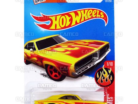 69 Dodge Charger #91 yellow - 2016 Hot Wheels Cheap